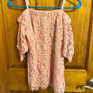 Lace Off the Shoulder Top